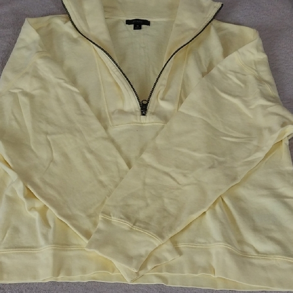 Yellow Zip-Up Hoodie and Joggers Set - Picture 3 of 5